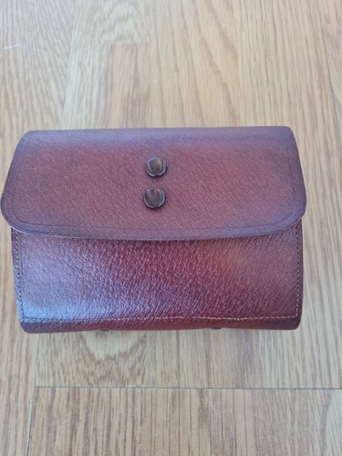 Vintage leather fly fishing - leather,