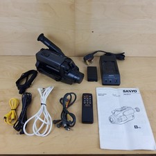 SANYO VM-RZ1P 8mm VIDEO CAMCORDER VINTAGE RETRO MADE IN JAPAN UNTESTED