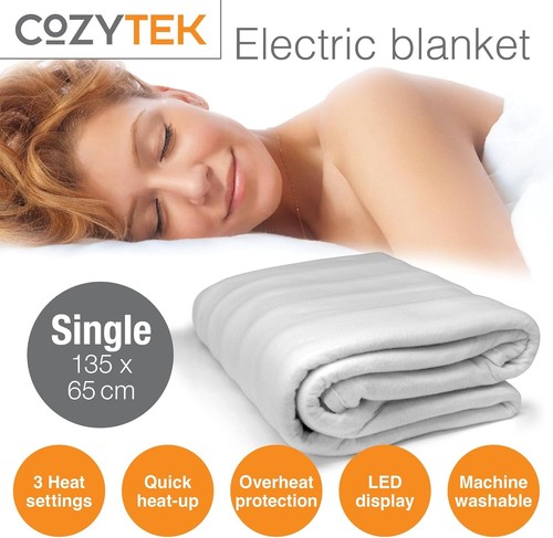 Cozytek single electric - cozytek,