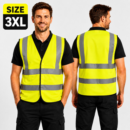 Vis reflective safety vest - hi,