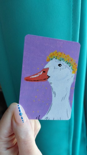 Aceo art print queen - print, of