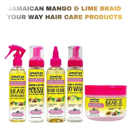 Jamaican mango lime braid - jamaican, &
