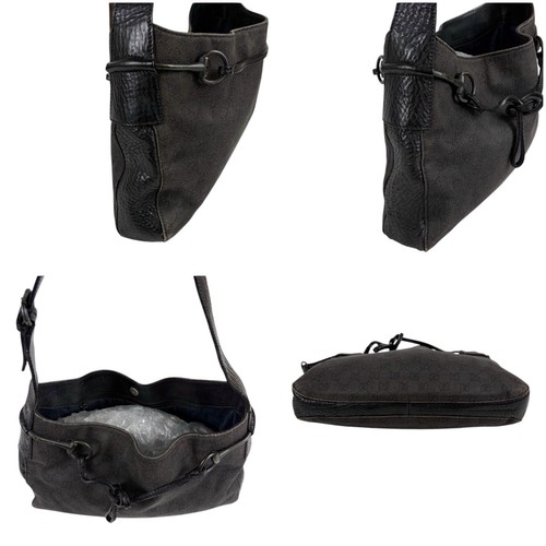 Gucci horsebit canvas hobo - gucci, gg