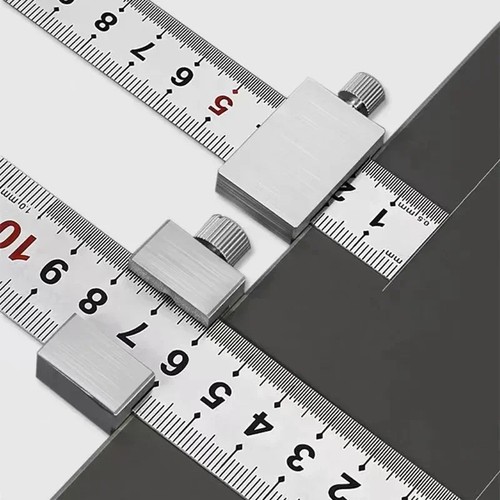 Woodworking steel ruler - woodworking,