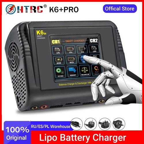 Htrc lipo battery charger - k6+,