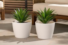 White Indoor Outdoor Plastic