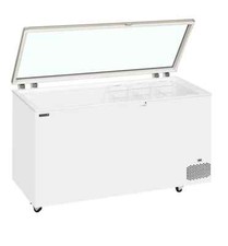 HINGED GLASS LIFT UP LID