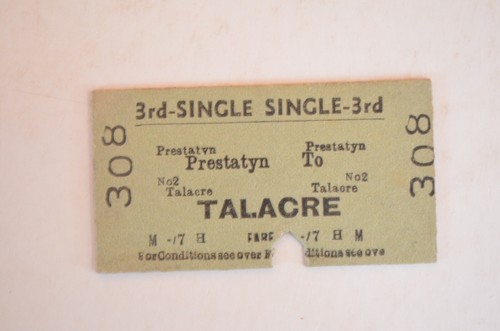 Railway ticket prestatyn - prestatyn, to