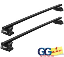 Thule Evo Square Roof Rack Rail Bars Lockable | Vauxhall Zafira 2007-2014