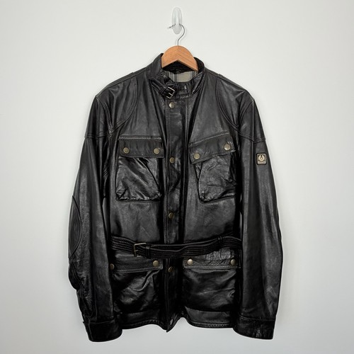Belstaff leather panther - belstaff,