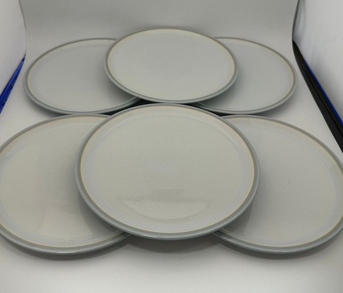 Denby elements light grey - x6,