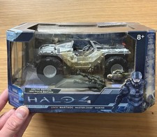 Halo 4 Series 1 UNSC Warthog Arctic Edition Vehicle Master Chief & Marine Figure