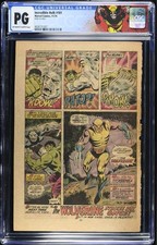 Incredible Hulk #180 CGC PG Page 16 REAL 1st App WOLVERINE 1974 Custom Label 181