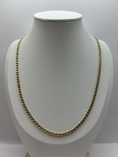 18ct Yellow Gold Cuban Link