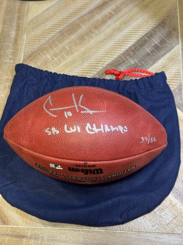 Cooper kupp autographed sb - cooper, "sb