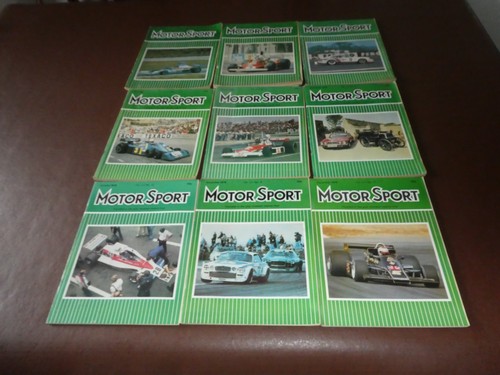 Three motor sport magazines - three,