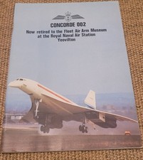 Concorde 002 - Fleet Air Arm Museum Guide - 1976 (80)