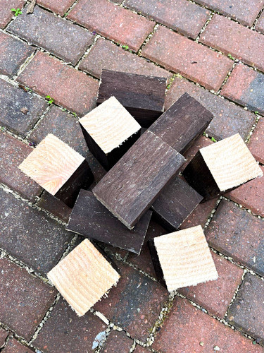 Mixed hardwood turning blanks - mixed,