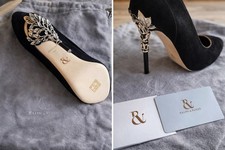 Ralph & Russo Suede Heels –