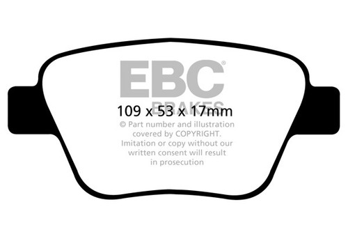 Ebc greenstuff rear - greenstuff,