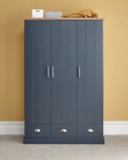 3 Door Wardrobe With 3 Drawers