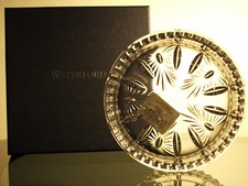 Waterford Crystal Best Wishes Bottle Coaster New in Box