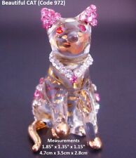 BEAUTIFUL Glass CAT KITTEN