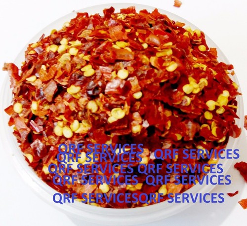 Dried red chilli - red, flakes