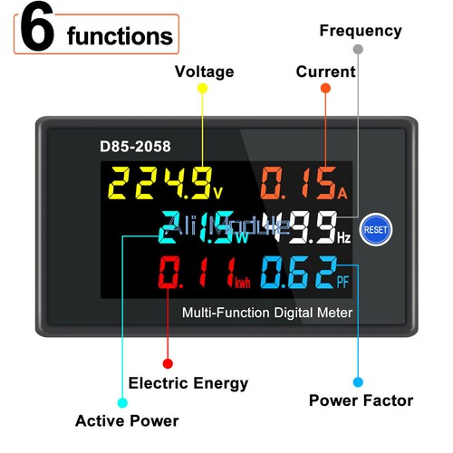 100a 300v digital - lcd, ac