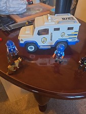 Playmobil Armoured Van And Figures 