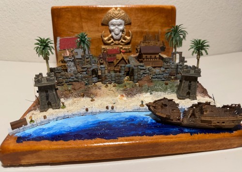 Pirates cove diorama - pirates,