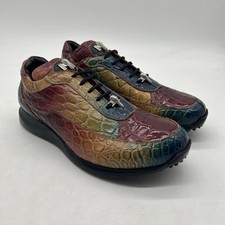 Mauri Bloodshed Alligator Shoes Multi Toffee Mens in UK 9 BRAND NEW
