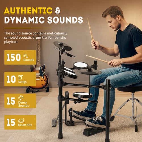 Glarry electronic drum - drum,