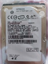 120GB SATA 2.5in. Hitachi Hard Disk Drive Barely Used - Laptop, PC, PS3 Replace