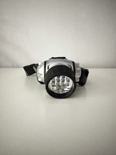  Adjustable Headlamp Head Torch Pivoting Light with Twist-Open Battery Cap