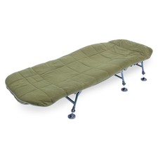 Abode hollow fill quilted fleece bedchair mattress topper carp fishing bed cover