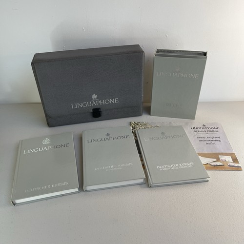 Vintage linguaphone german - vintage,