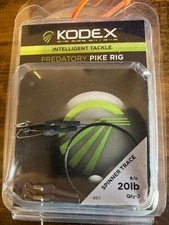 Kodex Fishing Tackle Predatory Pike Rig Spinner Trace 20LB and 28Lb