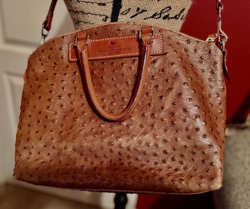 Dooney bourke brown ostrich - dooney,