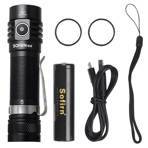 Sofirn sc18 edc torch 1800lm - sc18,
