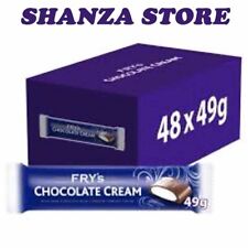 Fry's Chocolate Cream Chocolate Bar 49g x Case of 48 |UK Free Dispatch