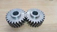 Helical spur gears, 24 tooth, 30mm bore, MOD 4, 108.8mm OD