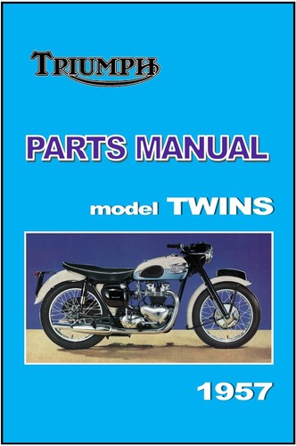 Triumph parts manual t110 t100 - parts,