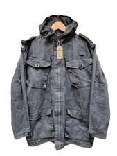 Black SAS Army Issue Black Rip Stop Combat Tactical Smock Jacket 180/96 UK #346