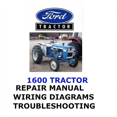 Ford 1600 tractor manual - ford,