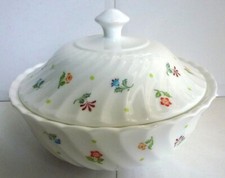 Wedgwood. CASCADE. Powder Bowl. Large Trinket. Kept in Cabinet.Dressing Table.