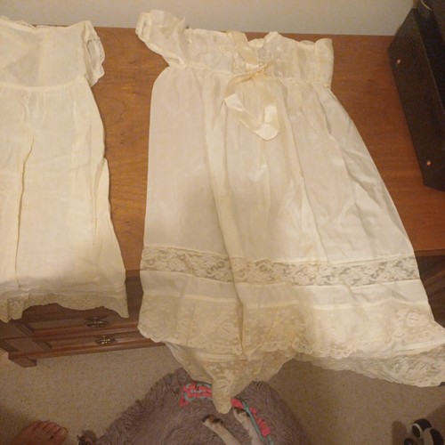 White christening gown - white,