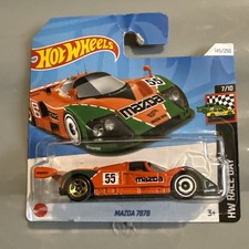 Hot Wheels Mazda 787B Orange - Damaged Packaging