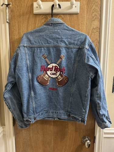 Vintage hard rock cafe denim - cafe,