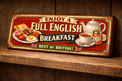 Vintage style british - style,